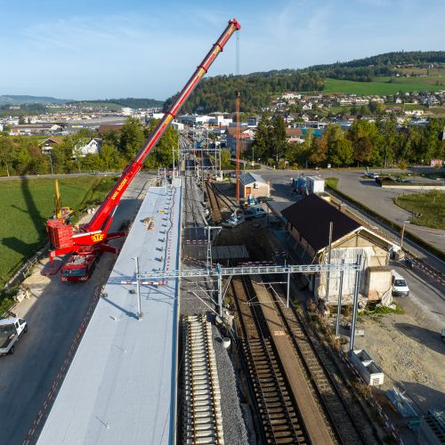 Bauhandwerk Langnau | Projekte | Umbau Bahnhof Steffisburg