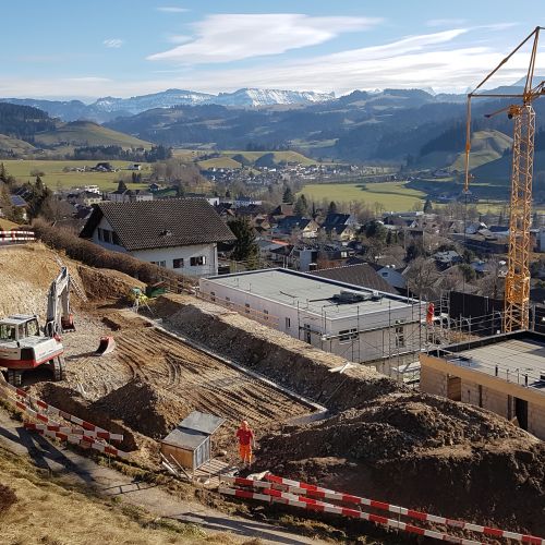 Bauhandwerk Langnau | Projekte | Baumeisterarbeiten | DEFH Halden Langnau i.E. 