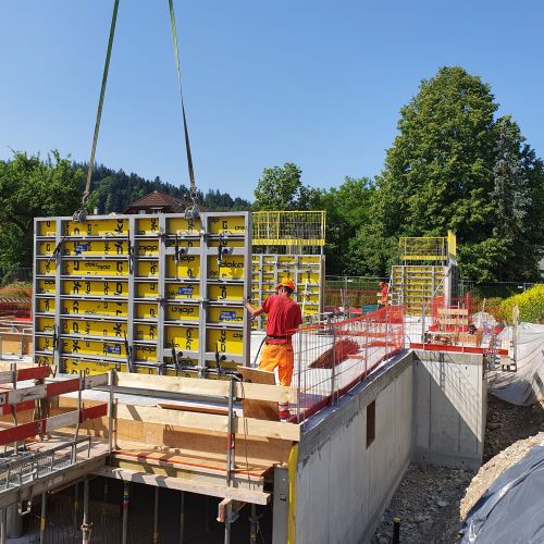 Bauhandwerk Langnau | Projekte | Baumeisterarbeiten | MFH Lützelflüh