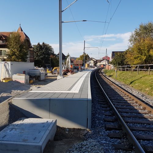 Bauhandwerk Langnau | Projekte | Bahnhof Kleindietwil